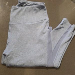 Gymshark High Waist Dry Leggings in Heather Blue